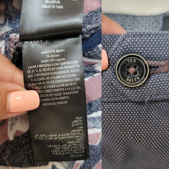 Ted Baker Semi London Dress Pants 34X30 - Picture 10 of 10